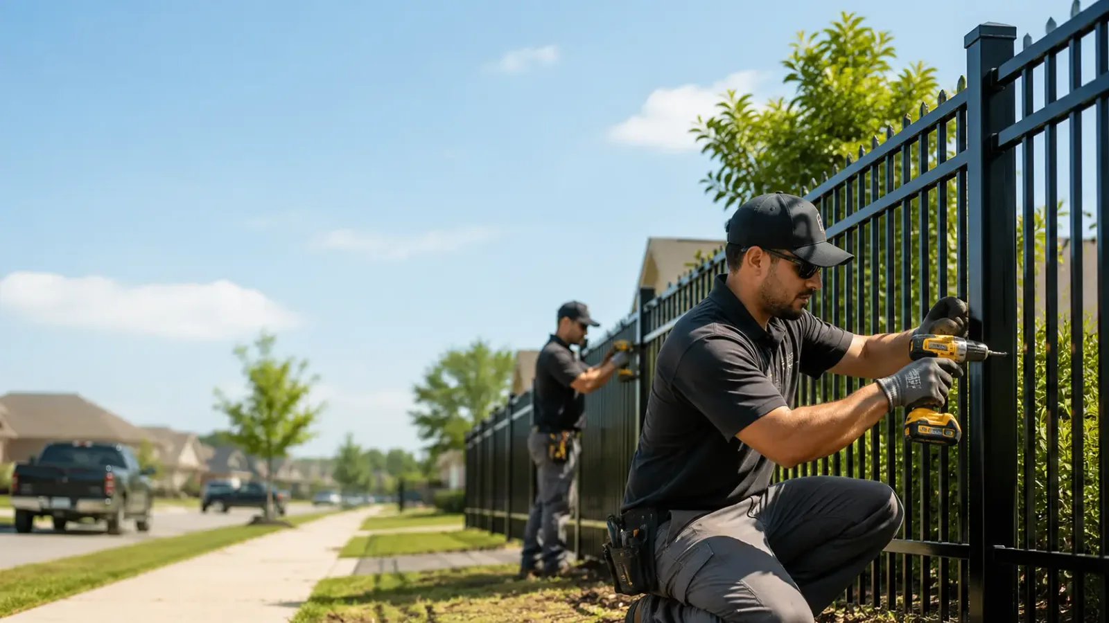 Metal Fence Installation in Magnolia, NC